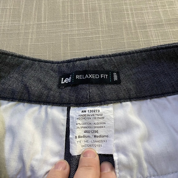 Lee Relaxed Fit Slacks- women’s size 8 - Picture 7 of 13